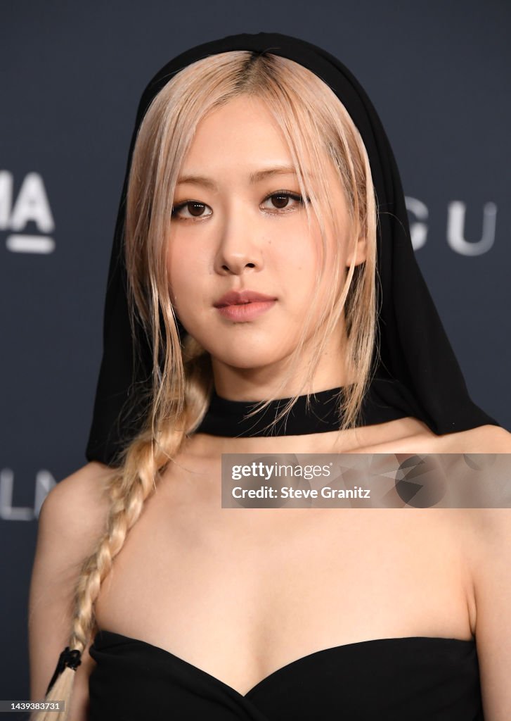 Rosé of BLACKPINK arrives at the 11th Annual LACMA Art + Film Gala at
