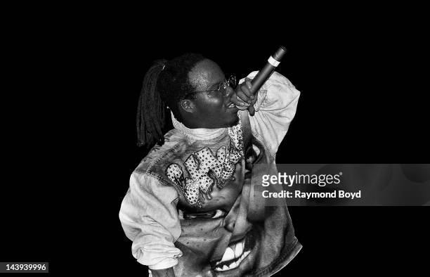 Rapper Bushwick Bill performs at the Regal Theater in Chicago, Illinois in August 1995.