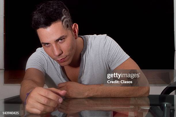 Mexican singer Christian Chavez during a photo session on May 3, 2012 in Mexico City, Mexico.