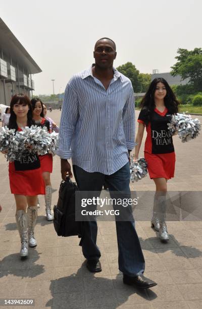 Horace Grant attends DUNK promotional event on May 5, 2012 in Shanghai, China.