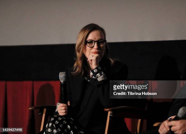 Sarah Polley attends AFI Fest 2022: Special Screening of 'Women Talking' at TCL Chinese 6 Theatres on November 05, 2022 in Hollywood, California.