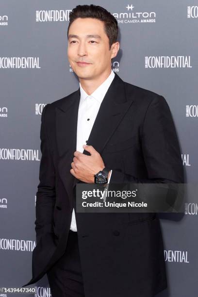 Daniel Henney attends Los Angeles Confidential Magazine's 12th Hamilton Behind The Camera Awards at Avalon Hollywood & Bardot on November 05, 2022 in...