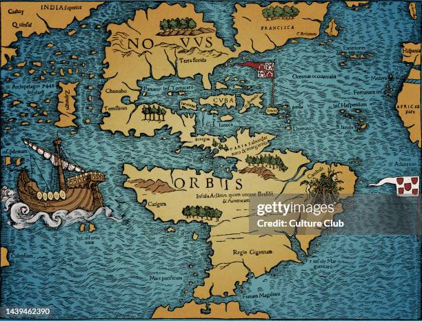 The New World Map In Ptolemy s Geographia Universalis Vetus Et the-new-world-map-in-ptolemy-s-geographia-universalis-vetus-et