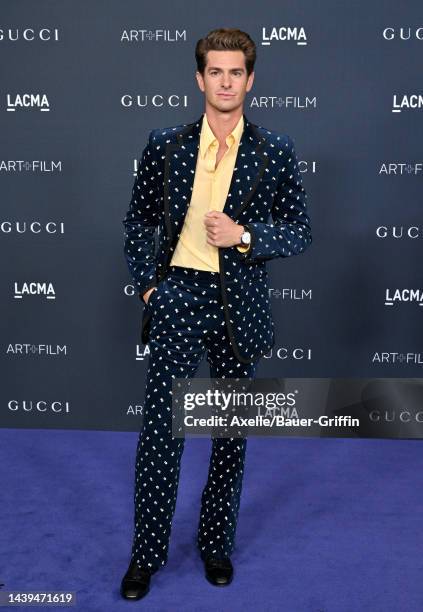 Andrew Garfield attends the 11th Annual LACMA Art + Film Gala at Los Angeles County Museum of Art on November 05, 2022 in Los Angeles, California.