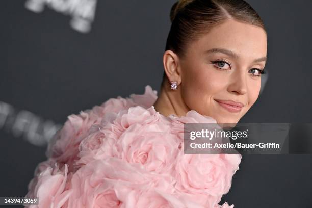 Sydney Sweeney attends the 11th Annual LACMA Art + Film Gala at Los Angeles County Museum of Art on November 05, 2022 in Los Angeles, California.