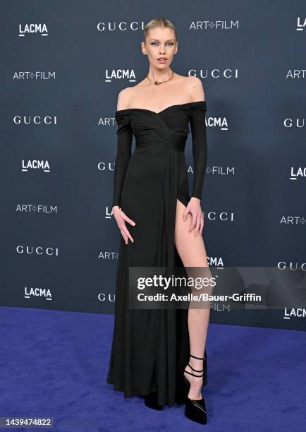 Stella Maxwell attends the 11th Annual LACMA Art + Film Gala at Los Angeles County Museum of Art on November 05, 2022 in Los Angeles, California.
