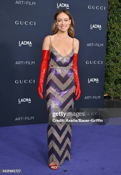 Olivia Wilde attends the 11th Annual LACMA Art + Film Gala at Los Angeles County Museum of Art on November 05, 2022 in Los Angeles, California.
