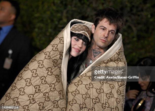 Billie Eilish and Jesse Rutherford attend the 11th Annual LACMA Art + Film Gala at Los Angeles County Museum of Art on November 05, 2022 in Los...