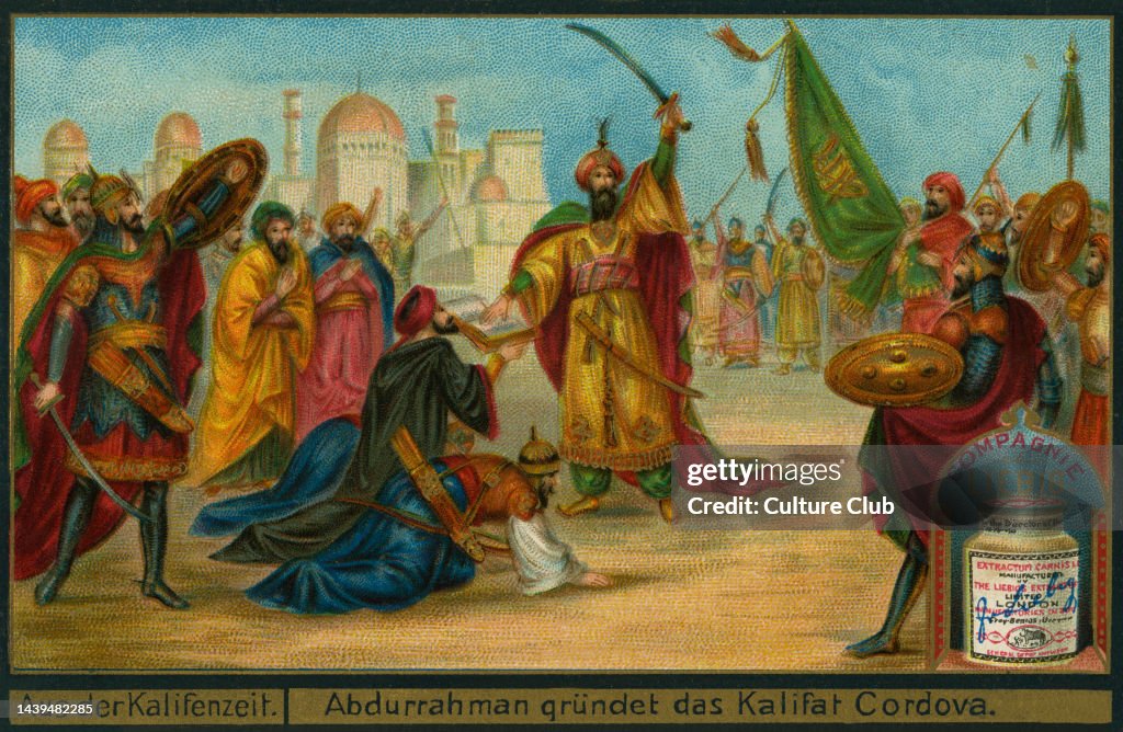 Define Caliph Abd-ar-Rahman III proclaims himself Caliph of Cordoba . Abd-ar-Rahman ...