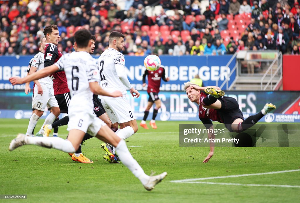 1. FC Nürnberg v 1. FC Magdeburg - Second Bundesliga