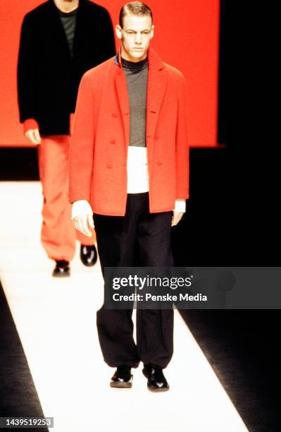 Antonio D'Amico Menswear Fall 1999 Ready to Wear Runway Show