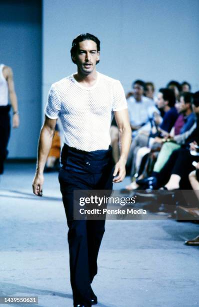 Model David Gandy.