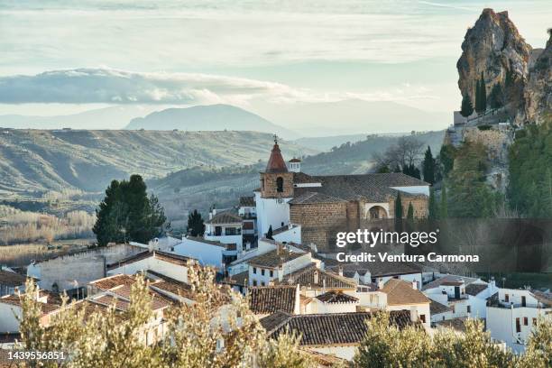 castril - province of granada, spain - poble espanyol stockfoto's en -beelden