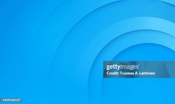 abstract background of layered light blue circles. - abstract background stock pictures, royalty-free photos & images