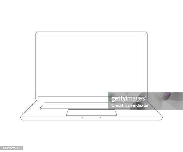 Laptop Computer Mockup High-Res Vector Graphic - Getty Images
