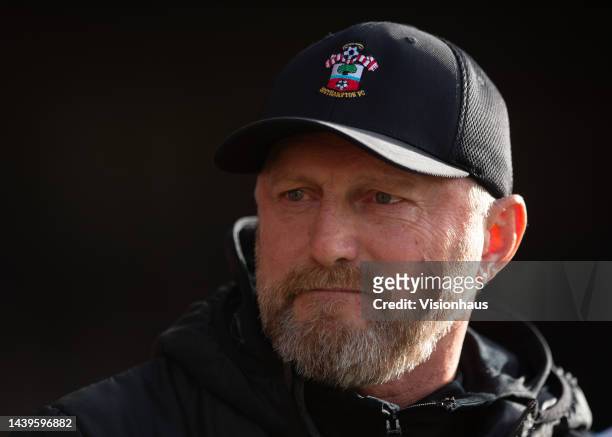 Southampton Manager Ralph Hasenhüttl prior to the Premier League match between Southampton FC and Newcastle United at Friends Provident St. Mary's...