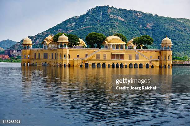 jal mahal - udaipur palace stock-fotos und bilder