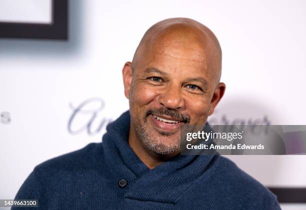 Actor Chris Williams attends the Stand Up For Pits Foundation Comedy Night With Rebecca Corry at the Hollywood Improv on November 06, 2022 in Los...