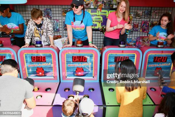 Mattel Children's Hospital Party On The Pier at Pacific Park on the Santa Monica Pier on November 06, 2022 in Santa Monica, California.