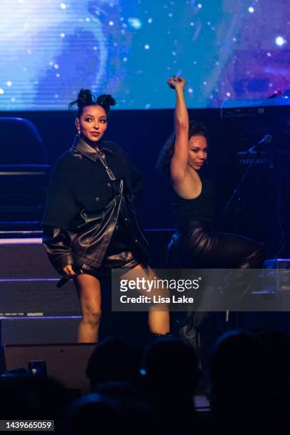 Singer Tinashe performs during the “Our Future is Now” tour at Franklin Music Hall on November 06, 2022 in Philadelphia, Pennsylvania.