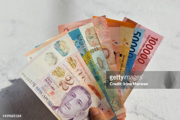 southeast asia currencies - royal variety stock pictures, royalty-free photos & images