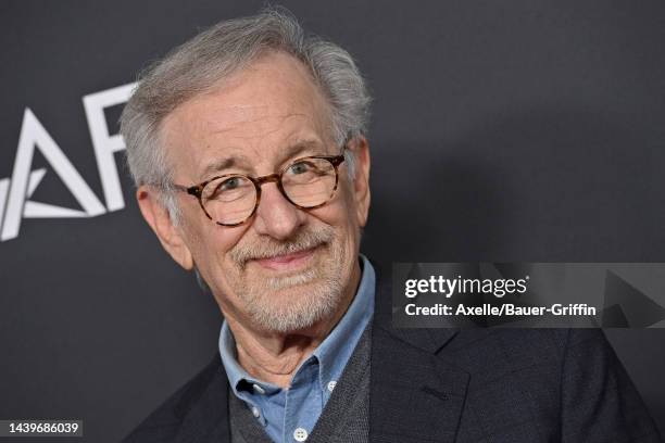 Steven Spielberg attends the 2022 AFI Fest - "The Fabelmans" Closing Night Gala Premiere at TCL Chinese Theatre on November 06, 2022 in Hollywood,...