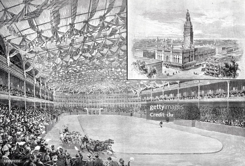 New York City, Madison Square Garden, 1890