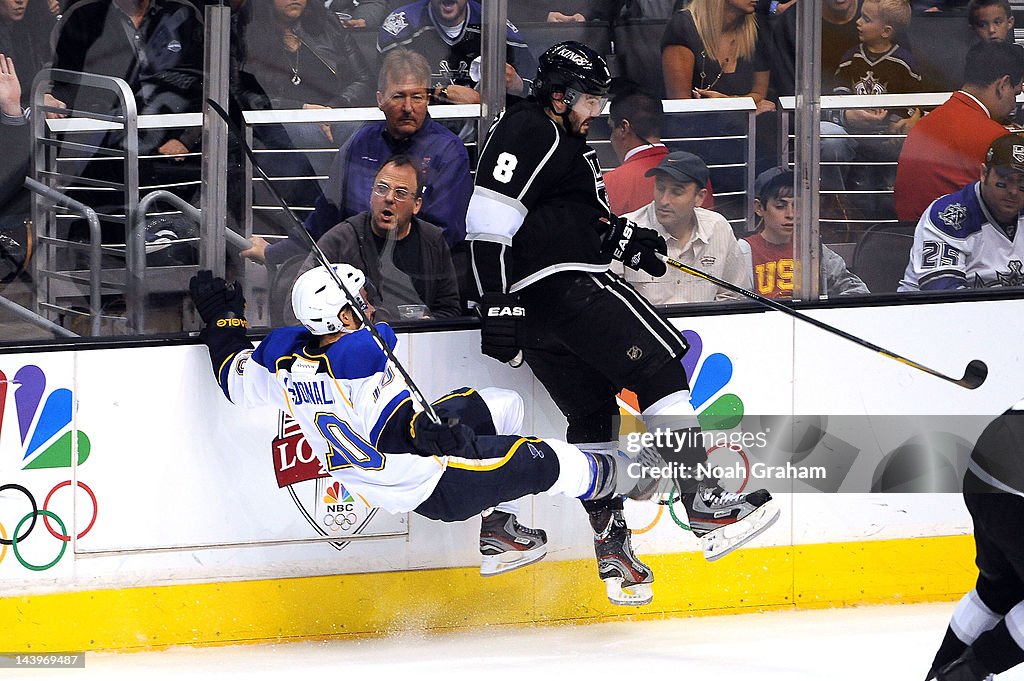 St. Louis Blues v Los Angeles Kings - Game Four