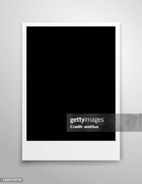 polaroid picture - transfer image stock illustrations