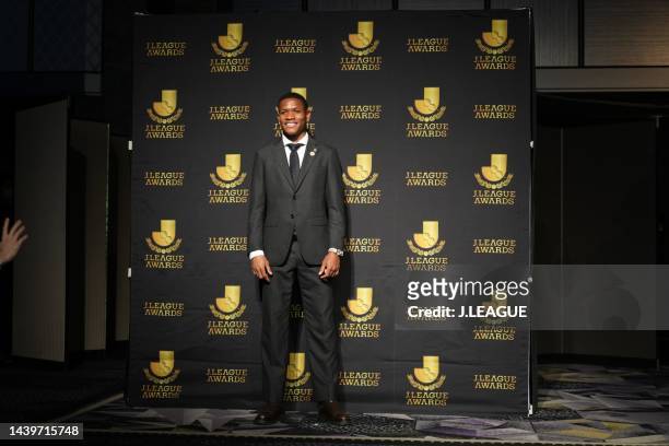 During the 2022 J.League Awards on November 07, 2022 in Tokyo, Japan.
