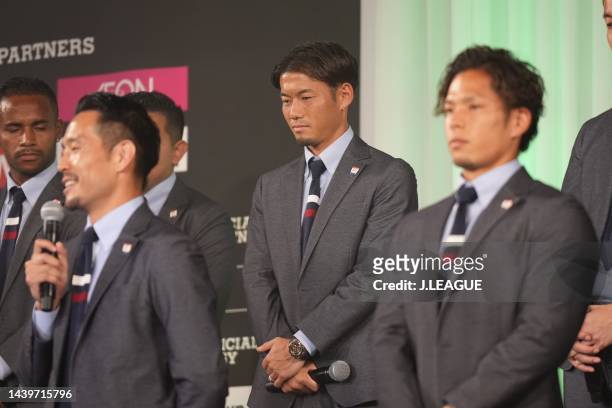 Ryuta KOIKE of Yokohama F･Marinos during the 2022 J.League Awards on November 07, 2022 in Tokyo, Japan.