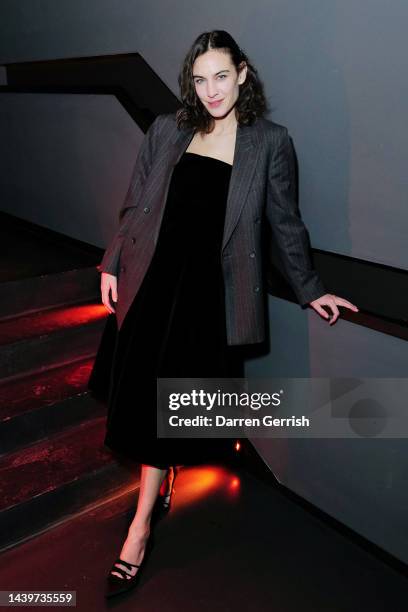 Alexa Chung attends as The Reykjavik EDITION and Iceland Airwaves host the official festival closing party in Sunset on November 05, 2022 in...