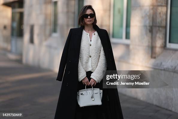 Patricia Wirschke is seen wearing brown Céline sunglasses,... News ...