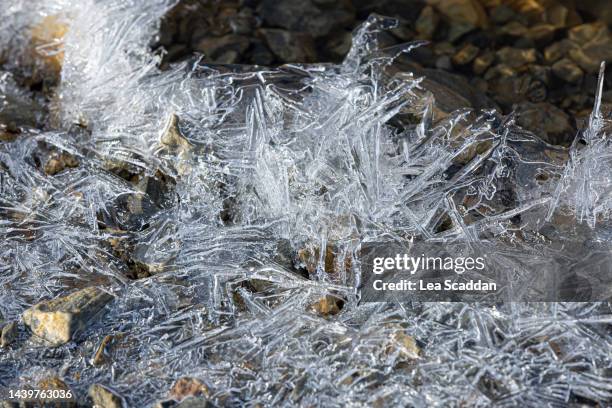 Ice In Rocks 739 Pebble Ice Stock Photos, High-Res Pictures, and Images - Getty Images