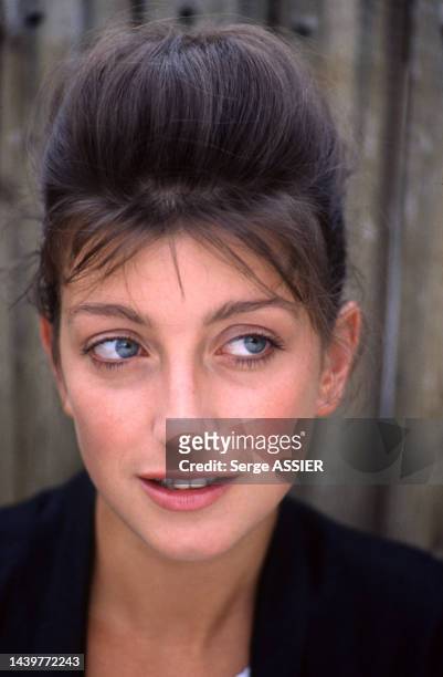 Portrait de Pascale Ogier, dans les années 1980.