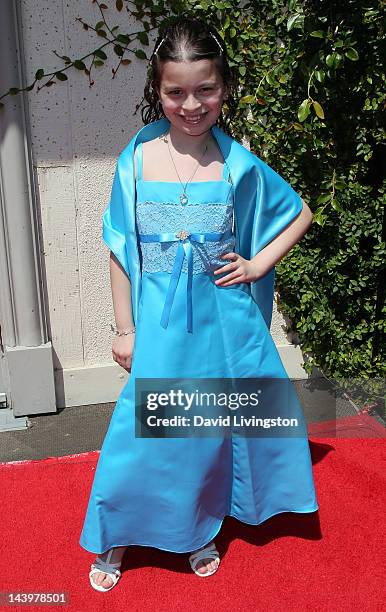 Actress Dalila Bela attends the 33rd Young Artist Awards at the Sportmen's Lodge on May 6, 2012 in Studio City, California.