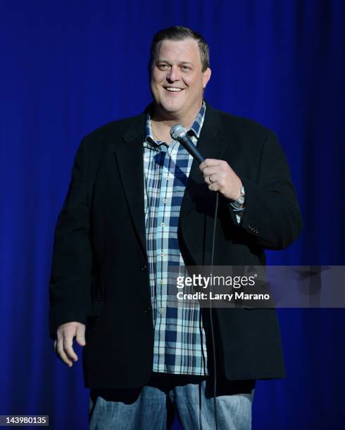 Billy Gardell performs at Hard Rock Live! in the Seminole Hard Rock Hotel & Casino on April 27, 2012 in Hollywood, Florida.