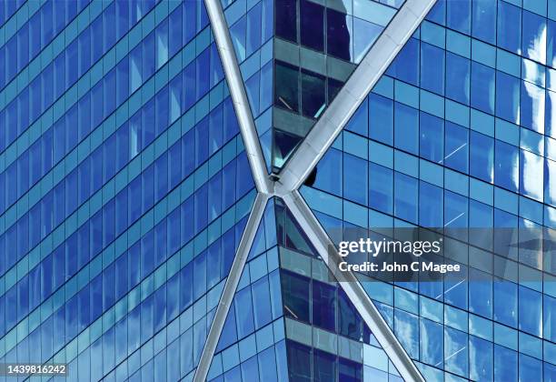 new blue edge - blue glass stock pictures, royalty-free photos & images