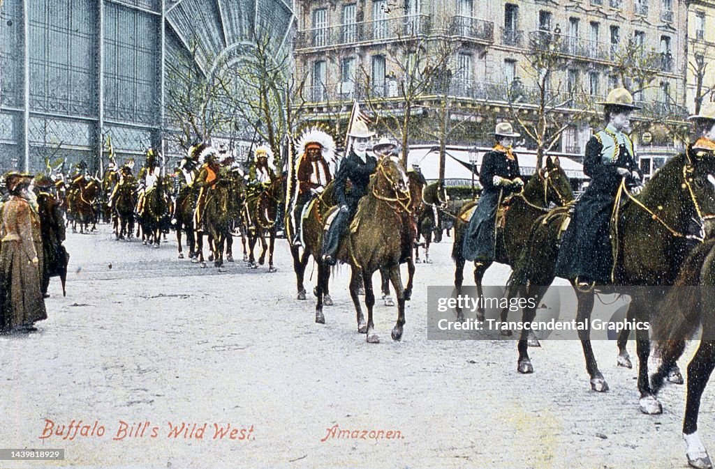 Buffalo Bill Wild West In Paris, 'Amazonen'