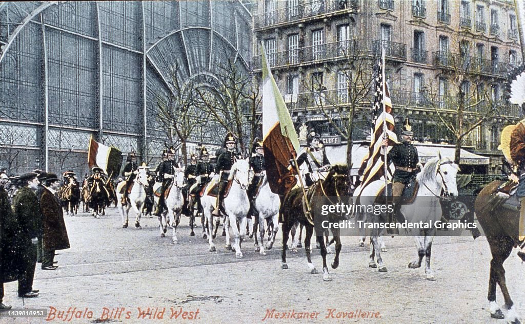 Buffalo Bill Wild West In Paris, 'Mexikaner Kavallerie'