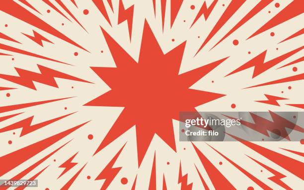 blast zap excitement explosion abstrakter hintergrund - rabatt stock-grafiken, -clipart, -cartoons und -symbole