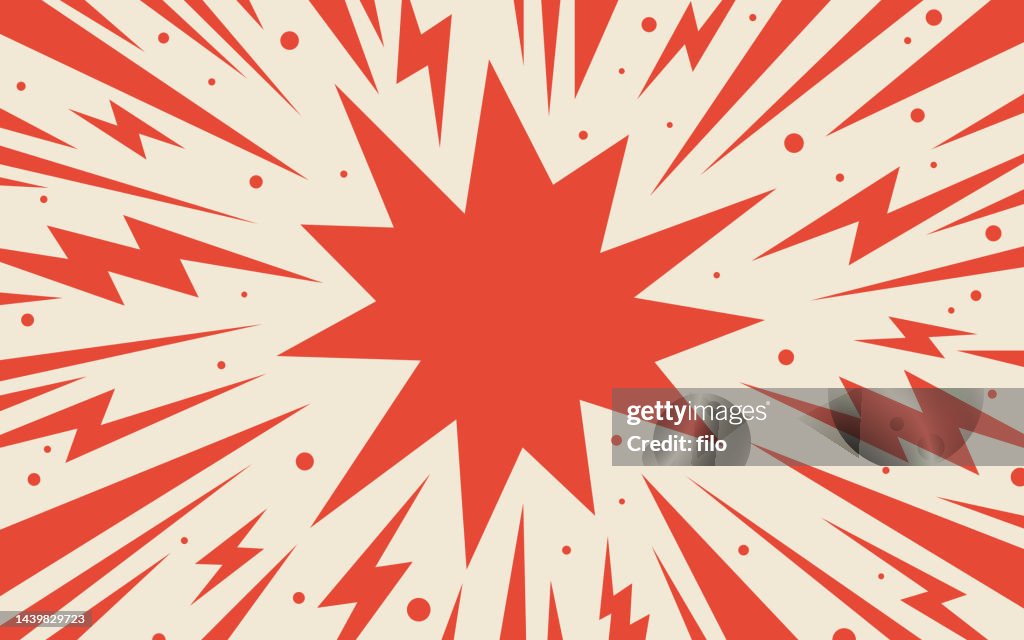 Blast Zap Excitement Explosion Abstract Background