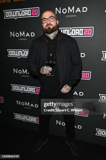 Alessandro Venturella attends the Download Festival 2023 launch event at NoMad London on November 07, 2022 in London, England.