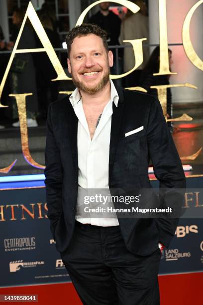 Marco Kreuzpaintner attends German premiere of the film "The Magic Flute - The Legacy of the Magic Flute" at the Gärtnerplatztheater on November 07,...
