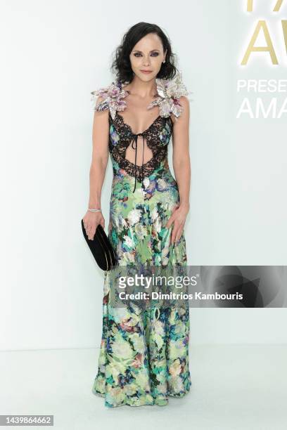 Christina Ricci attends the CFDA Fashion Awards at Casa Cipriani on November 07, 2022 in New York City.