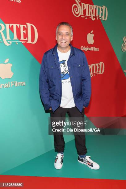 Joe Gatto attends Apple Original Film's "Spirited" New York Red Carpet at Alice Tully Hall, Lincoln Center on November 07, 2022 in New York City.
