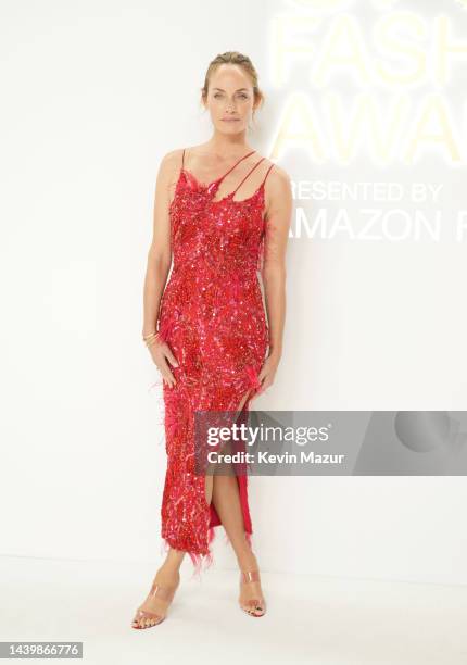 Amber Valletta attends the CFDA Fashion Awards at Casa Cipriani on November 07, 2022 in New York City.