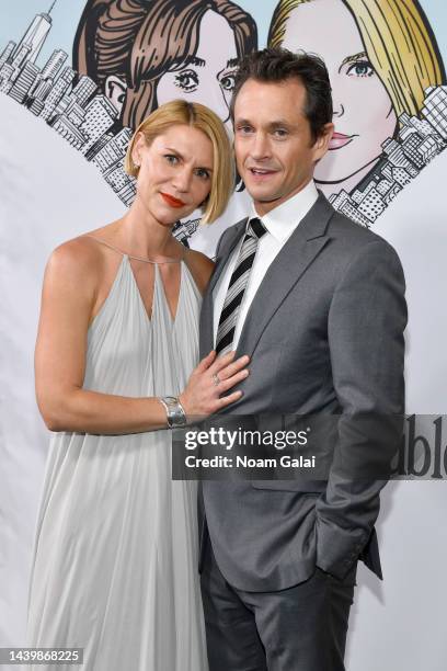 Claire Danes and Hugh Dancy attend FX's "Fleishman is in Trouble" New York premiere at Carnegie Hall on November 07, 2022 in New York City.