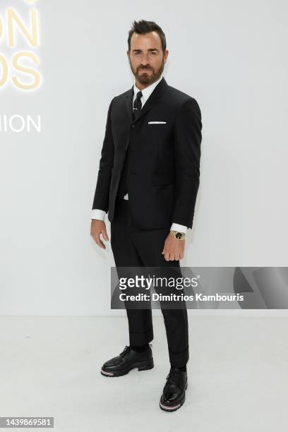 Justin Theroux attends the CFDA Fashion Awards at Casa Cipriani on November 07, 2022 in New York City.