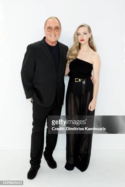 Michael Kors and Amanda Seyfried attend the CFDA Fashion Awards at Casa Cipriani on November 07, 2022 in New York City.